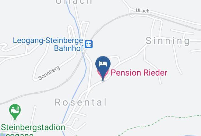 Zell Am See - Pension Rieder Maps
