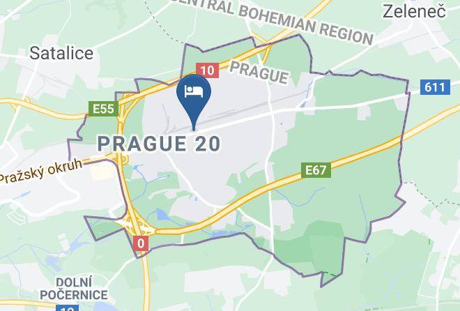 Prague - Pension Rodos Cafe Maps