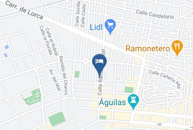 Murcia - Pension Rodriguez Maps