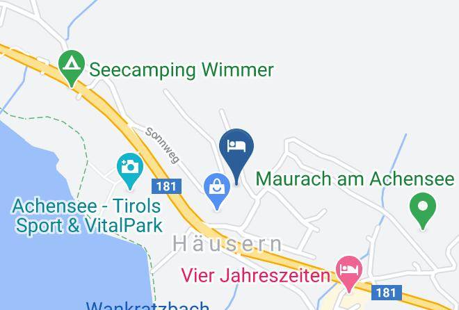Schwaz - Pension Rofangarten Maurach Am Achensee Maps