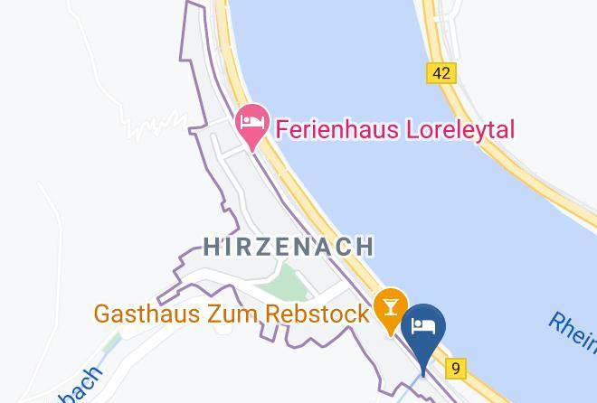 Rhein Hunsruck Kreis - Pension Rohrig Maps