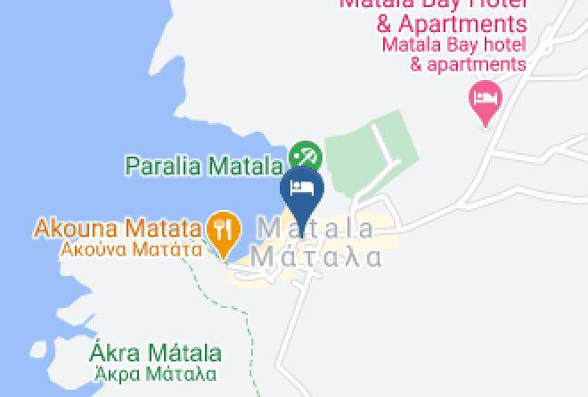 Iraklion - Pension Romantika Matala Maps