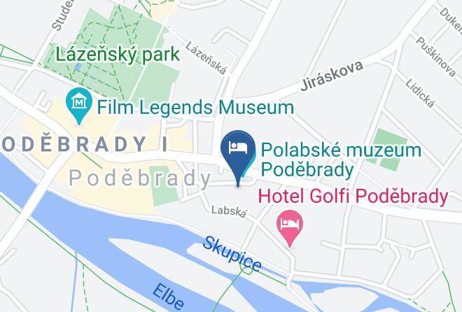 Nymburk - Pension Rondel Maps