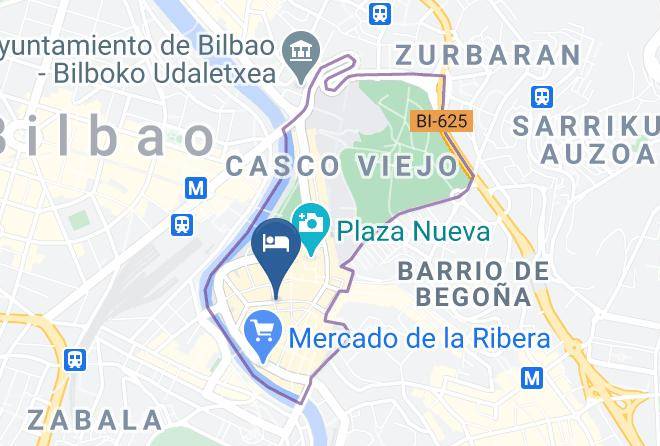 Bizkaia - Pension Roquefer Maps