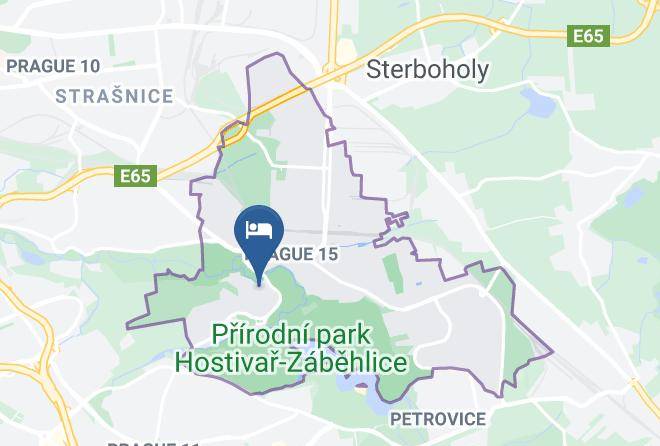 Prague - Pension Rosa Maps