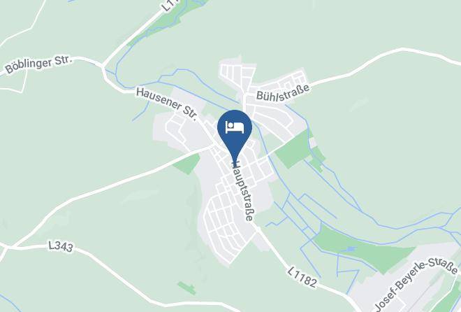 Boblingen - Pension Rose Fremdenzimmer Maps