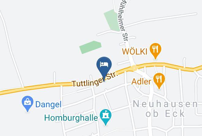 Tuttlingen - Pension Rose Maps