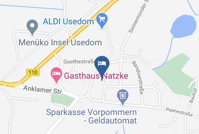 Vorpommern Greifswald - Pension Roseneck Maps