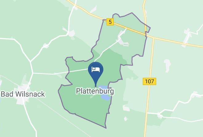 Prignitz - Pension Rosenfeld Maps