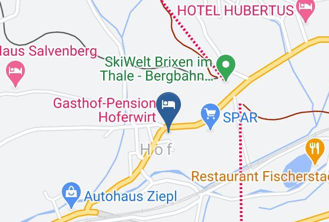 Kitzbuhel - Pension Rosenhof Maps
