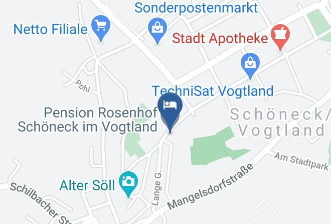 Vogtlandkreis - Pension Rosenhof Schoneck Im Vogtland Maps