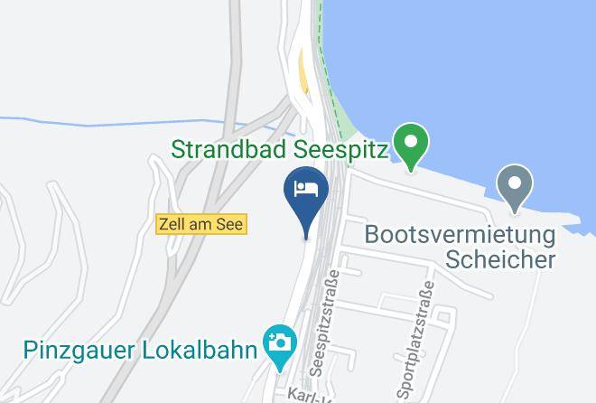 Zell Am See - Pension Rosi Maps