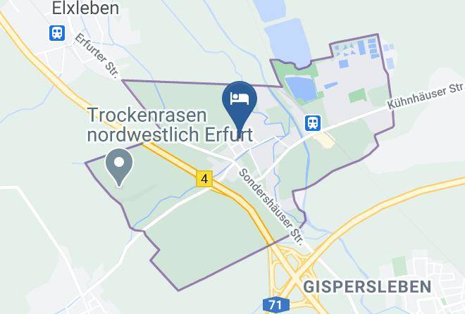 Erfurt - Pension Rosita Maps