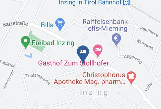 Innsbruck Land - Pension Roslerhof Maps