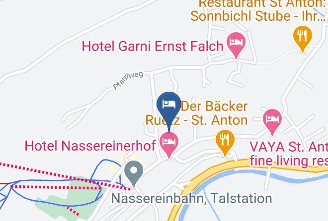 Landeck - Pension Rosmarie Maps