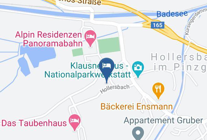 Zell Am See - Pension Rosslhof Maps