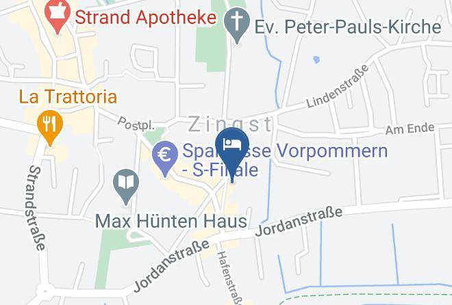 Vorpommern Rugen - Pension Rotzoll Zingst Maps