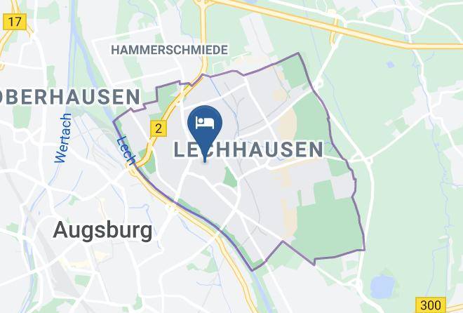 Augsburg - Pension Royal Maps