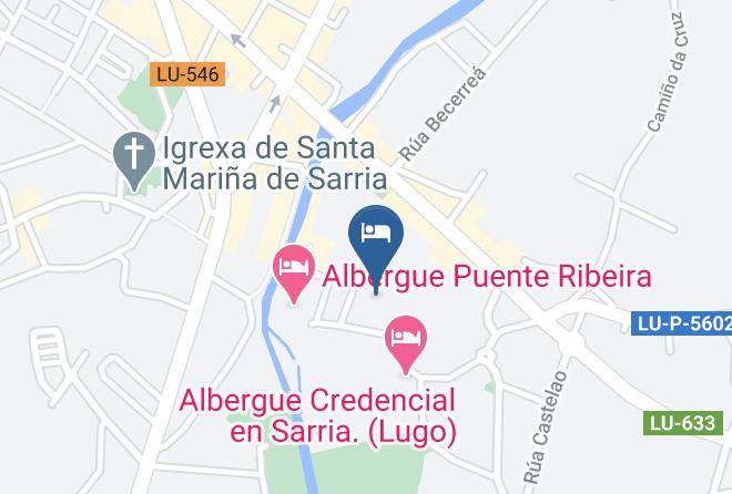 Lugo - Pension Rua Peregrino Maps