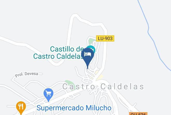 Ourense - Pension Rustica Caldelas Sacra Maps
