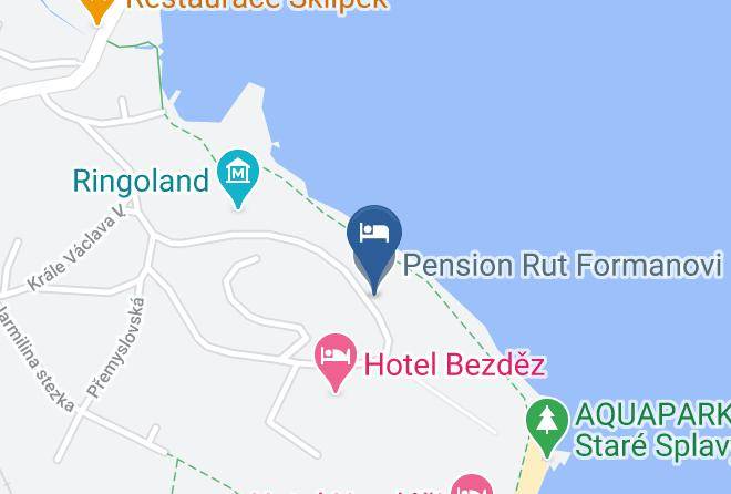 Ceska Lipa - Pension Rut Formanovi Maps