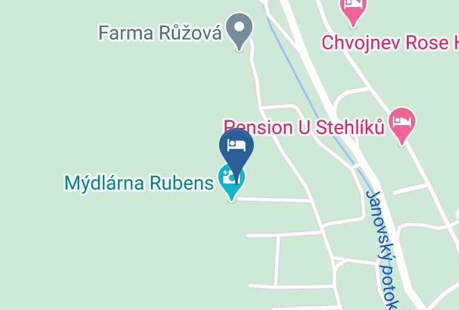 Decin - Pension Ruzak Maps