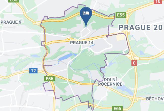 Prague - Pension Sabo Maps