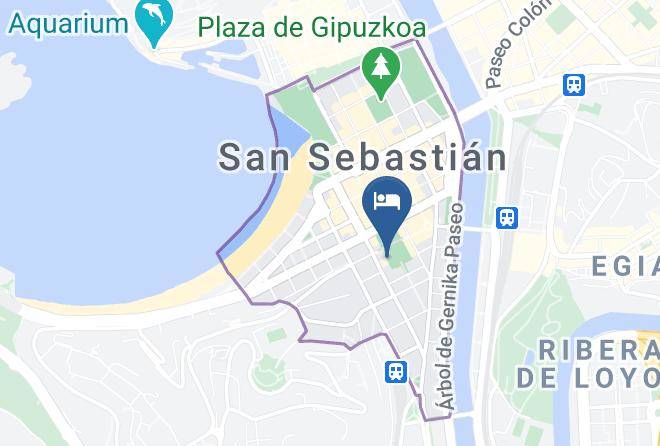 Gipuzkoa - Pension San Ignacio Centro Maps
