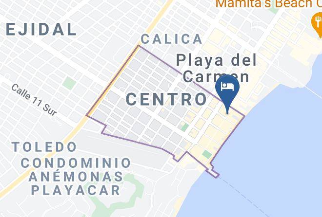 Solidaridad - Pension San Juan Maps