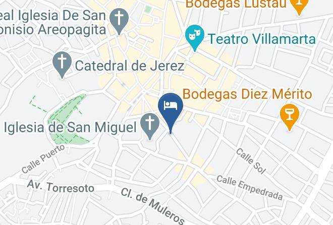 Cadiz - Pension San Martin Maps