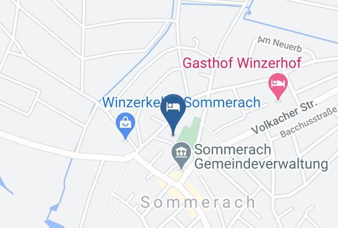 Kitzingen - Pension Sankt Urban Maps