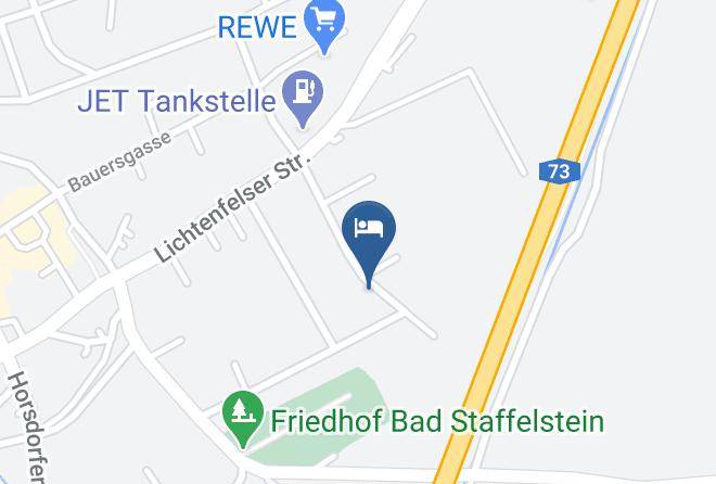 Lichtenfels - Pension St Veit Maps