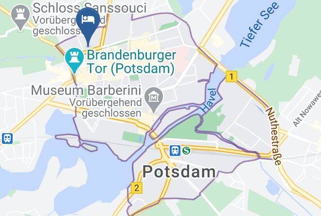 Potsdam - Pension Sanssouci Holidays Maps