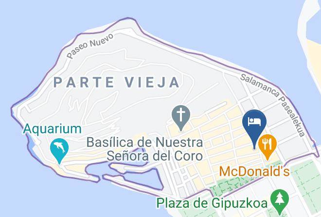 Gipuzkoa - Pension San Lorenzo Maps