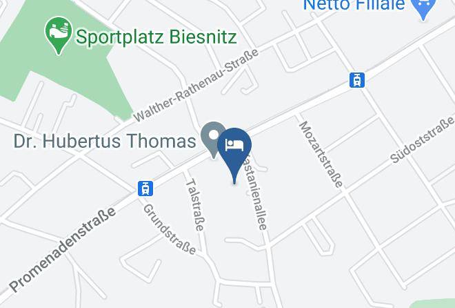 Gorlitz - Pension & Sauna Karo Maps