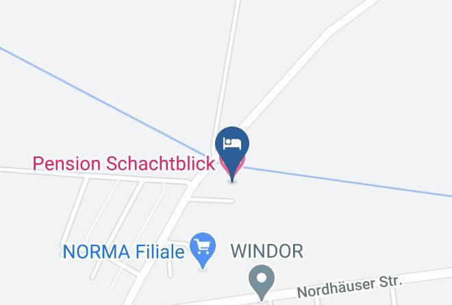 Nordhausen - Pension Schachtblick Maps
