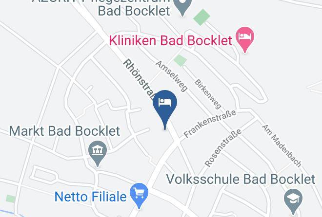 Bad Kissingen - Pension Schafer Maps