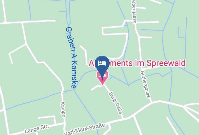Oberspreewald Lausitz - Pension Scherz Maps