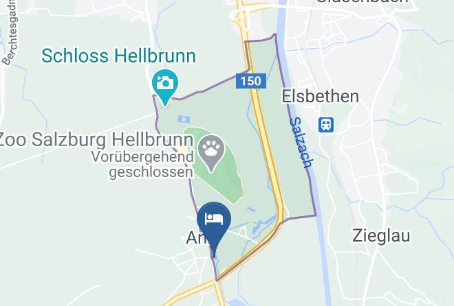 Salzburg Umgebung - Pension Schiessling Maps