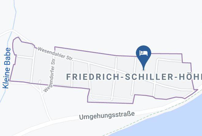 Markisch Oderland - Pension Schillerhohe Maps
