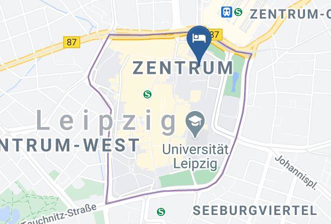 Leipzig - Pension Schlafgut Maps