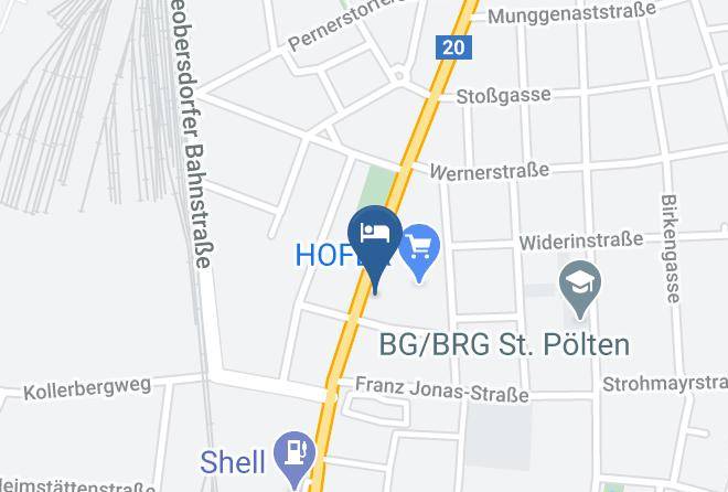 Sankt Polten - Pension Schlafgut St Polten Maps