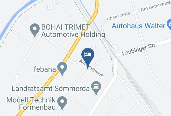 Sommerda - Pension Schlepper Maps