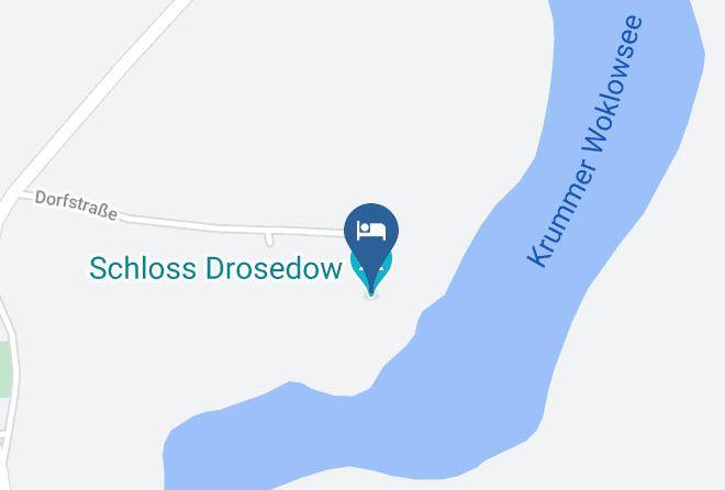 Mecklenburgische Seenplatte - Pension Schlos Drosedow Maps