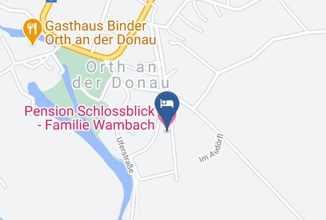 Ganserndorf - Pension Schlossblick Familie Wambach Maps