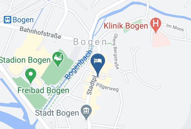 Straubing Bogen - Pension Schreiber Maps
