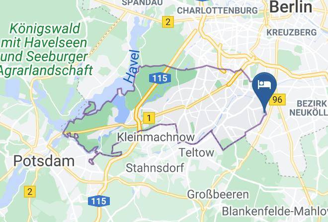 Stadt Berlin - Pension Schultze Maps