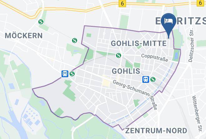 Leipzig - Pension Schwalbennest Maps