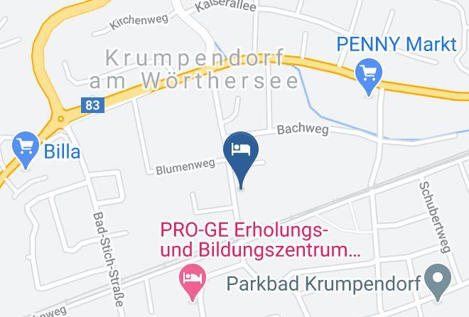 Klagenfurt Land - Pension Seehof Maps