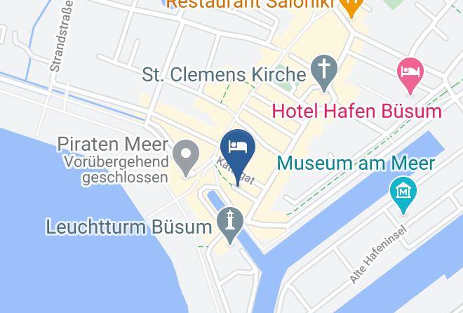 Dithmarschen - Pension Seestern Maps